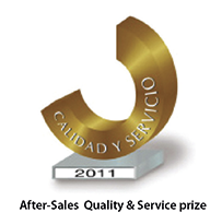 After-Sales Quality & Service prize 2001 (Calidad y Servicio)
